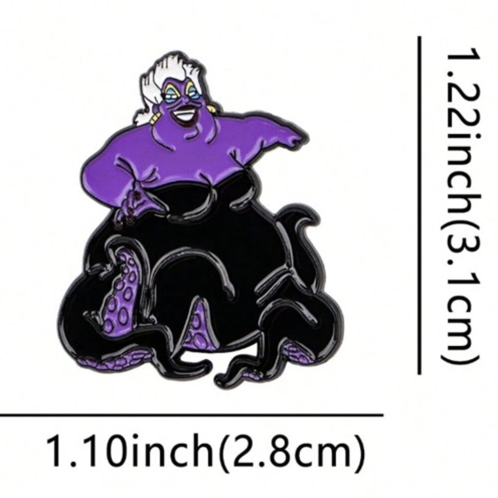 DISNEY Little Mermaid “Ursula” Female‎ Villain Trading Pin (BRAND-NEW!) - Picture 2 of 4